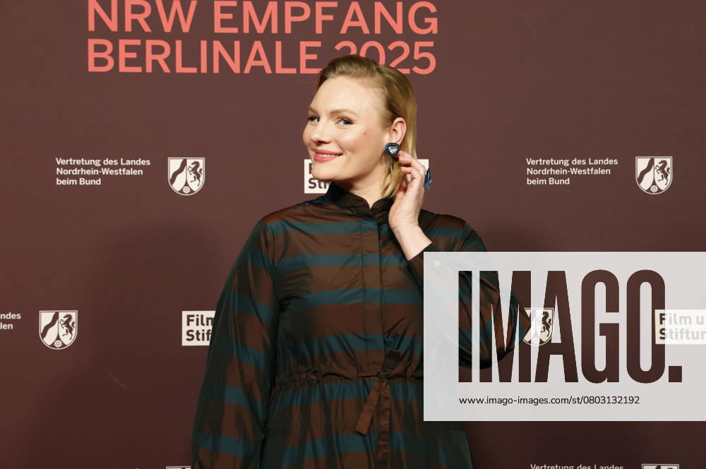 Rosalie Thomass at the 22 NRW Reception of the State of NRW and the Film und Medienstiftung NRW as part of the Berlinale 2025 at the Representation of the State of North Rhine-Westphalia Berlin, 16 02 2025 Foto:xD.xBedrosianx xFuturexImagex nrw_5328