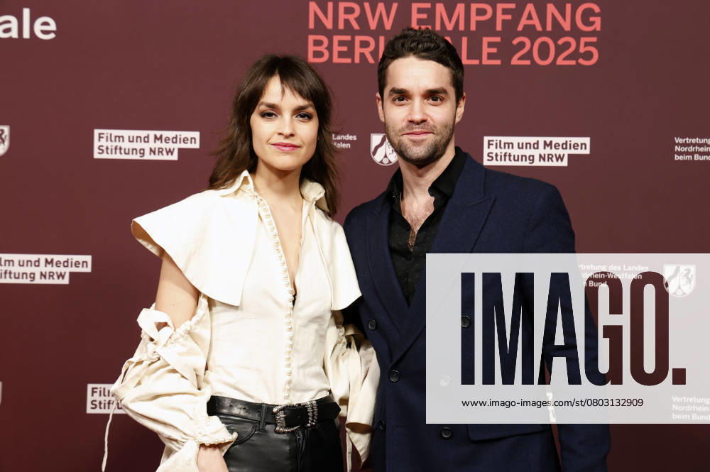 Luise Befort and Maximilian Befort at the 22 NRW Reception of the State of NRW and the Film und Medienstiftung NRW as part of the Berlinale 2025 at the Representation of the State of North Rhine-Westphalia Berlin, 16 02 2025 Foto:xD.xBedrosianx xFuturexImagex nrw_5399