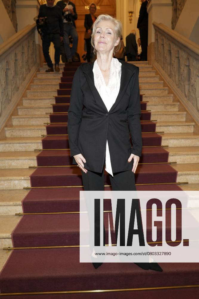 Marika Ullrich George at Goetz George Price on 05 November 2022 at Empress Friedrich House in Berlin Berlin Germany