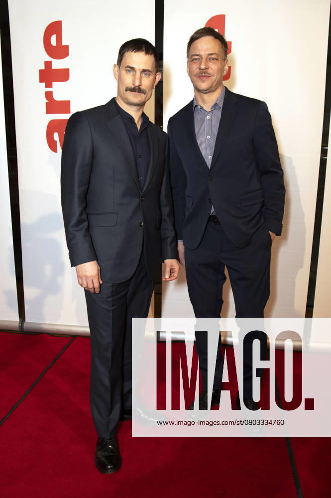 Clemens Schick and Tom Wlaschiha at the ARTE reception as part of the Berlinale 2025 at the Akademie der Künste on Pariser Platz Berlin, 17 02 2025 Foto:xJ.xKnowlesx xFuturexImagex arte_5218