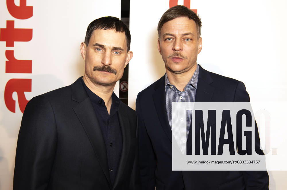 Clemens Schick and Tom Wlaschiha at the ARTE reception as part of the Berlinale 2025 at the Akademie der Künste on Pariser Platz Berlin, 17 02 2025 Foto:xJ.xKnowlesx xFuturexImagex arte_5219