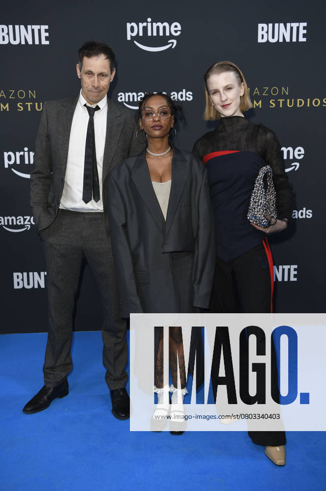 Marc Hosemann, Nura Habib Omer and Klara Lange at the Prime Video Amazon MGM Studios Dinner and Party as part of the Berlinale 2025 at Papillon Berlin, 17 02 2025 Foto:xC.xNiehausx xFuturexImagex prime_5213