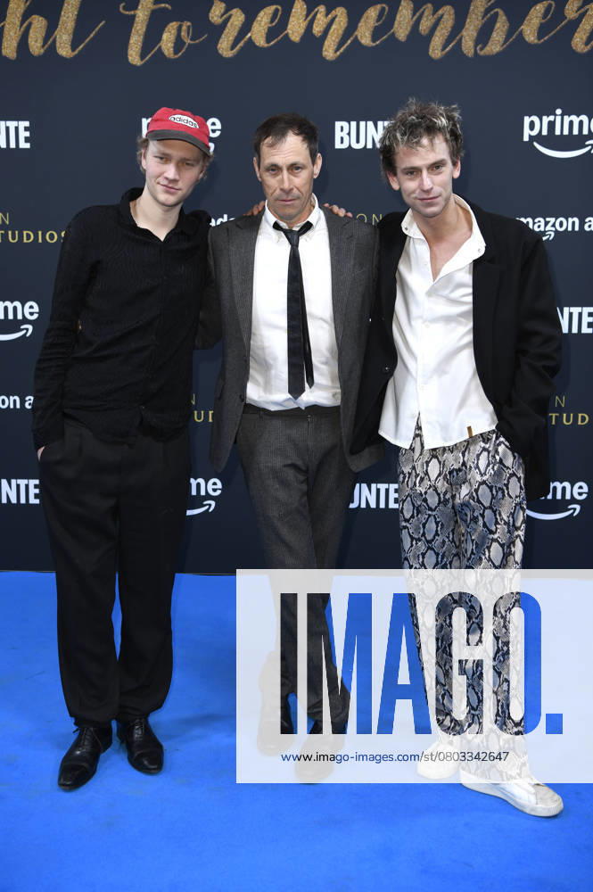 Bruno Alexander, Marc Hosemann and Oskar Belton at the Prime Video Amazon MGM Studios Dinner and Party as part of the Berlinale 2025 at Papillon Berlin, 17 02 2025 Foto:xC.xNiehausx xFuturexImagex prime_5322