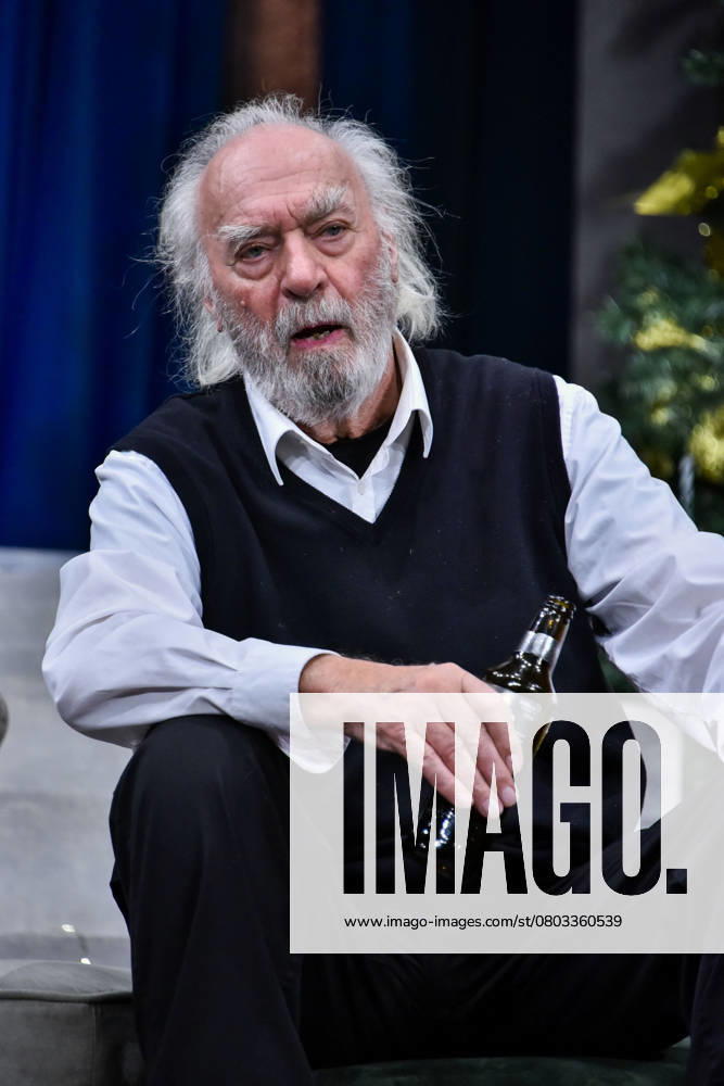 Achim Wolff Actors at the Theatre Sample to Stueck schoene Bescherungen at the Stage the Comedy Winterhuder Ferry Station on Wednesday 23 November 2022 in Hamburg HH Germany