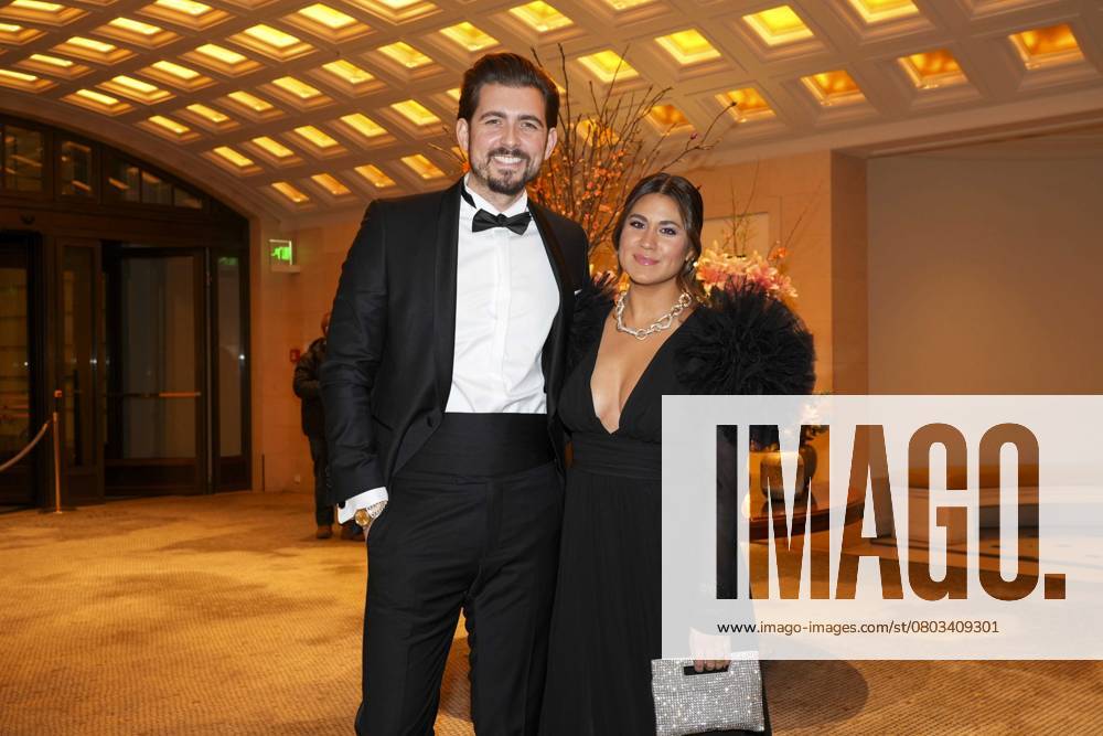 Christian Wackert, Steffi Brungs at the Women100 Men of Quality Support Gender Equality on 26 January 2023 at Hotel Adlon in Berlin Berlin Germany