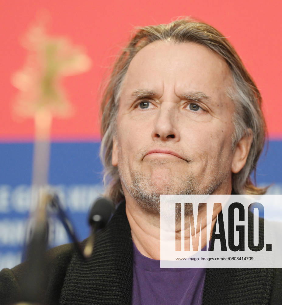 American director Richard Linklater attends the press conference for Blue Moon at the 75th Berlin Film Festival in Berlin, Germany on Tuesday, February 18, 2025. BER20250218134 RUNExHELLESTAD