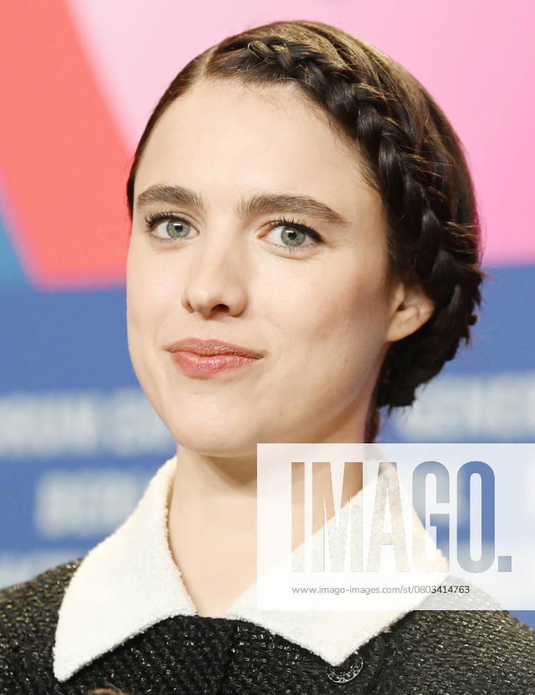 American actress Margaret Qualley attends the press conference for Blue Moon at the 75th Berlin Film Festival in Berlin, Germany on Tuesday, February 18, 2025. BER20250218129 RUNExHELLESTAD