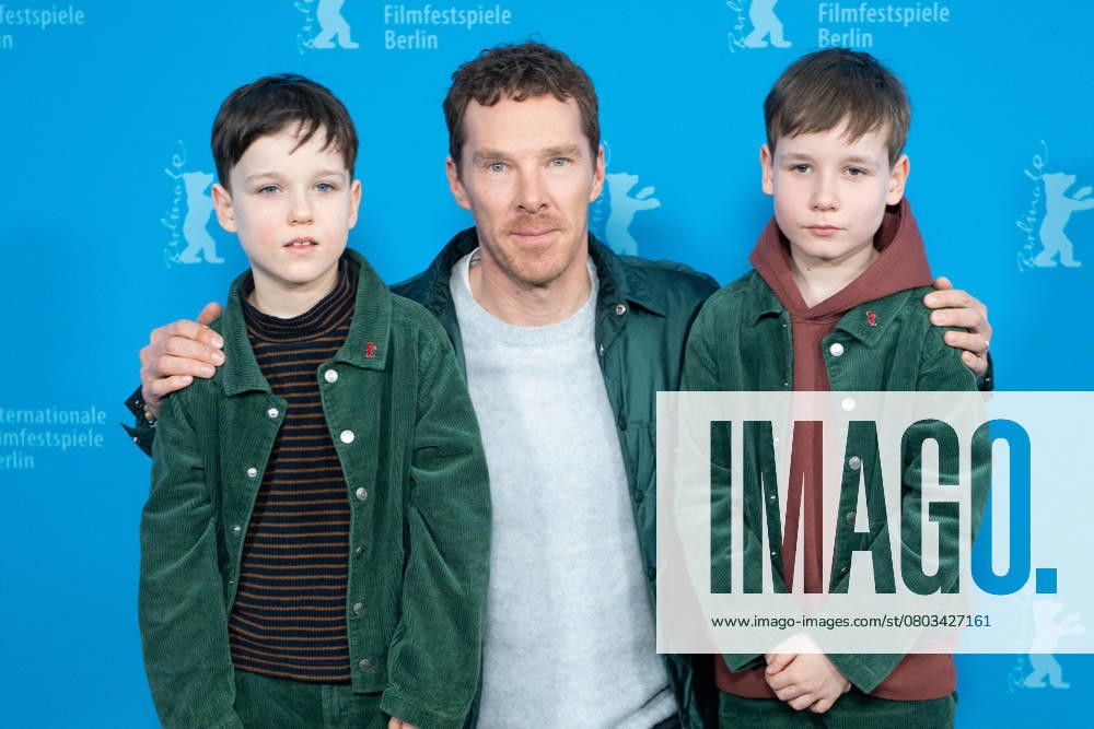 75. Berlinale, The Thing with Feathers Photocall Berlinale The Thing with Feathers Photocall Benedict Cumberbatch, Richard Boxall and Henry Boxall attending The Thing with Feathers Photocall during the 75th Berlin International Film Festival (Berlinale) in Berlin, Germany, on February 18, 2025. Photo by Aurore Marechal ABACAPRESS.COM Berlin Germany