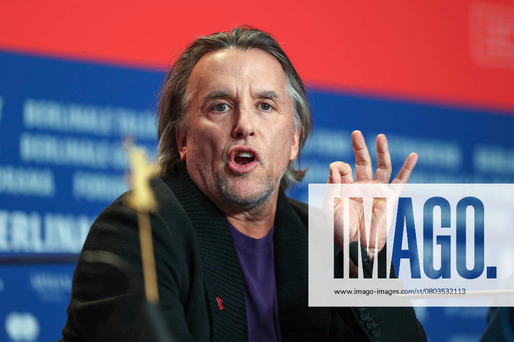 The 75th Berlinale Film Festival is taking place in Berlin from 13 to 23 February 2025. Movie director Richard Linklater answers journalists questions during a press conference Berlin Germany - ZUMAt227 20250218_zip_t227_007