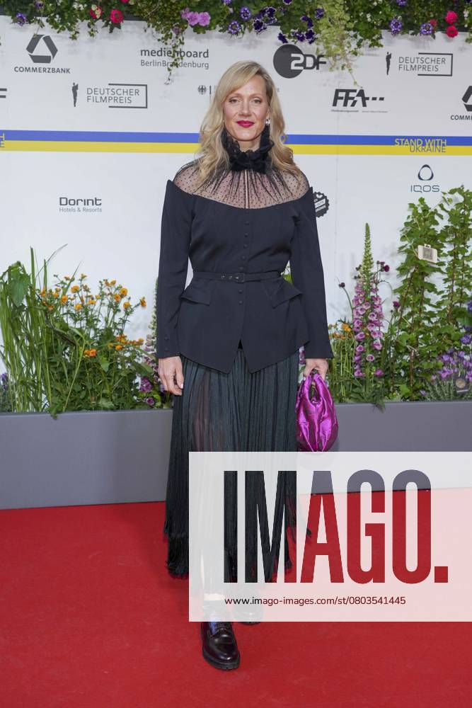 Anna Schudt at the award Ceremony of Germans Film Awards on 12 05 2023 at Theatre on Potsdam Place in Berlin Berlin Germany