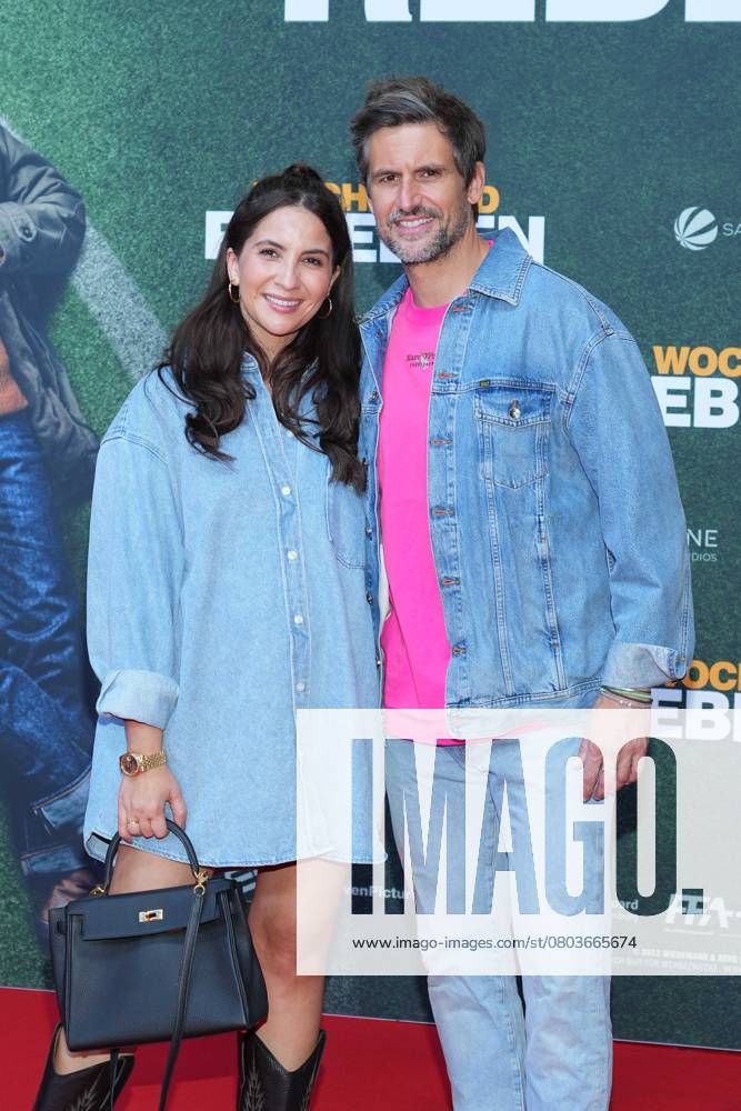 Chryssanthi Kavazi, Tom Beck at the Premiere from Weekend Rebels on 19 09 2023 at Zoo Palace in Berlin Berlin Germany