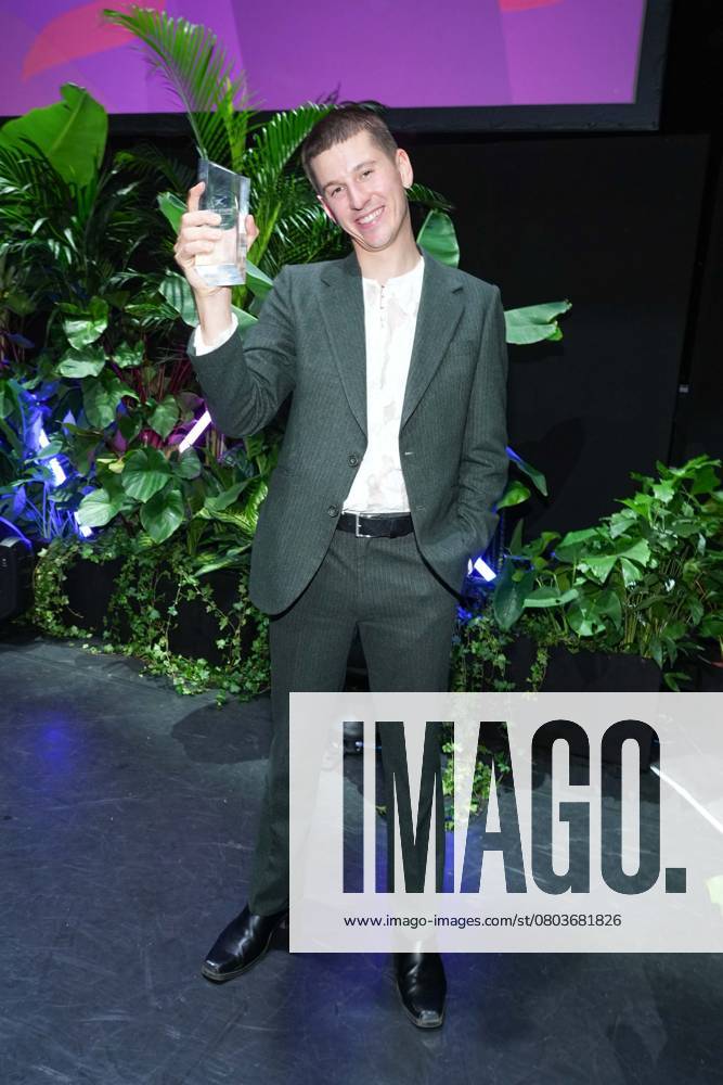 Lorenz Hochhuth at the award Ceremony the First Steps Awards on 08 10 2023 at Stage Theatre of West in Berlin Berlin Germany