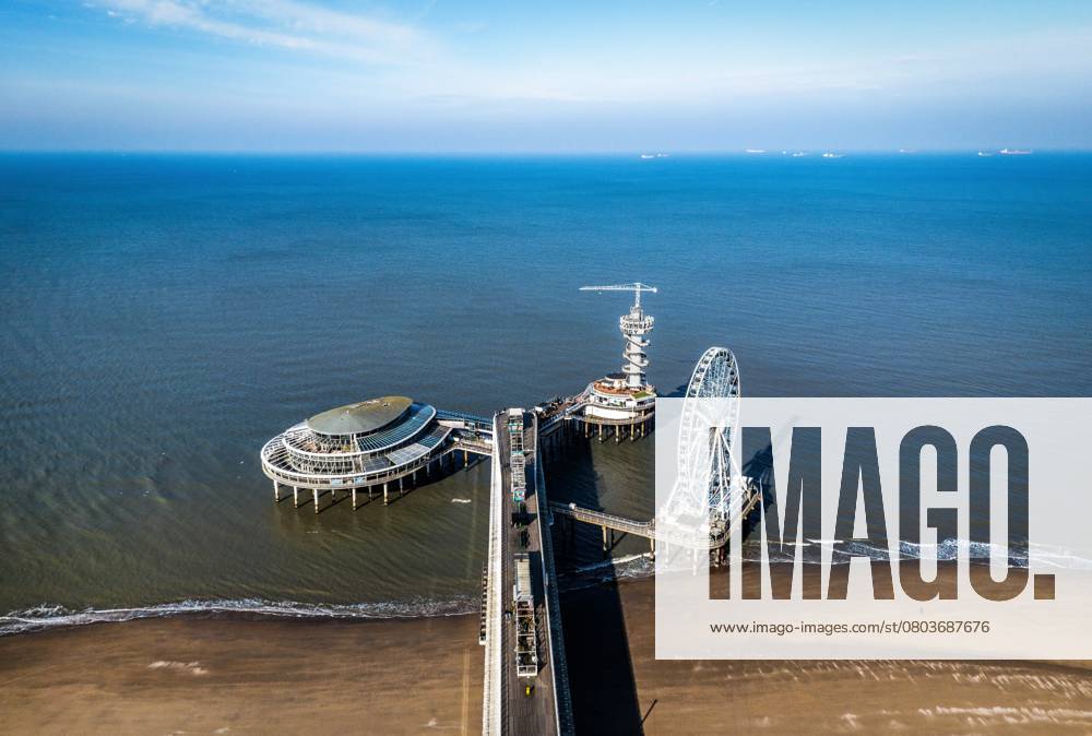 DEN HAAG - The Pier and boulevard of Scheveningen. Photo: ANP Hollandse Hoogte John van der Tol netherlands out - belgium out