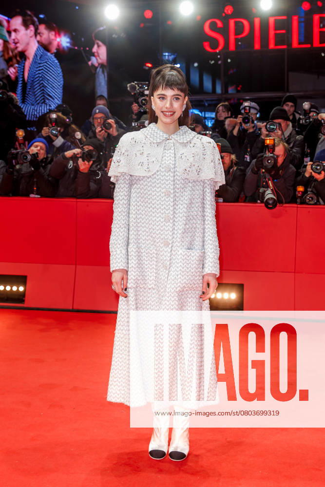 Berlinale The Thing with Feathers Premiere Margaret Qualley at the premiere of The Thing with Feathers on the occasion of the 75th Berlinale at the Berlinale Palast on February 18, 2025 in Berlin