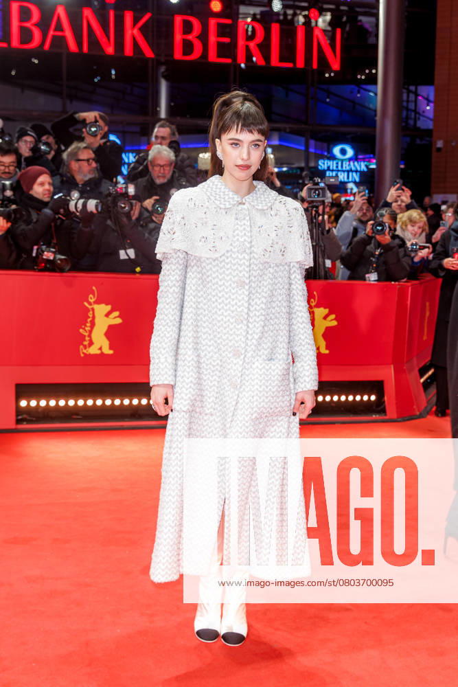 Berlinale The Thing with Feathers Premiere Margaret Qualley at the premiere of The Thing with Feathers on the occasion of the 75th Berlinale at the Berlinale Palast on February 18, 2025 in Berlin