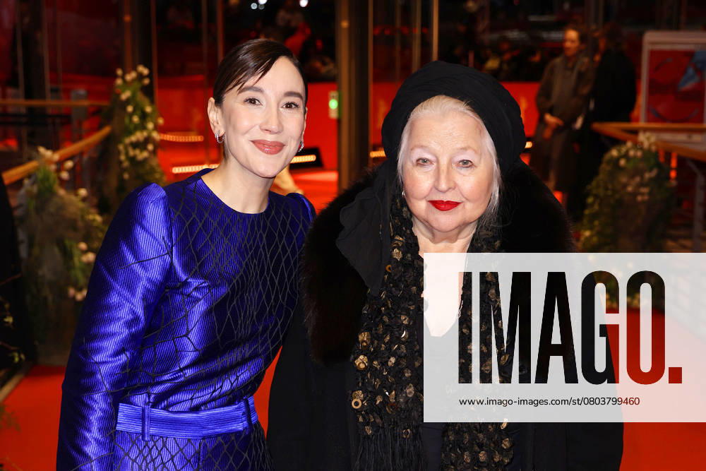 Sibel Kekilli and Hanna Schygulla at the Yunan Film Premiere as part of the 75th Berlinale International Film Festival on 19 02 2025 in Berlin Berlinale 2025 Yunan Film Premiere