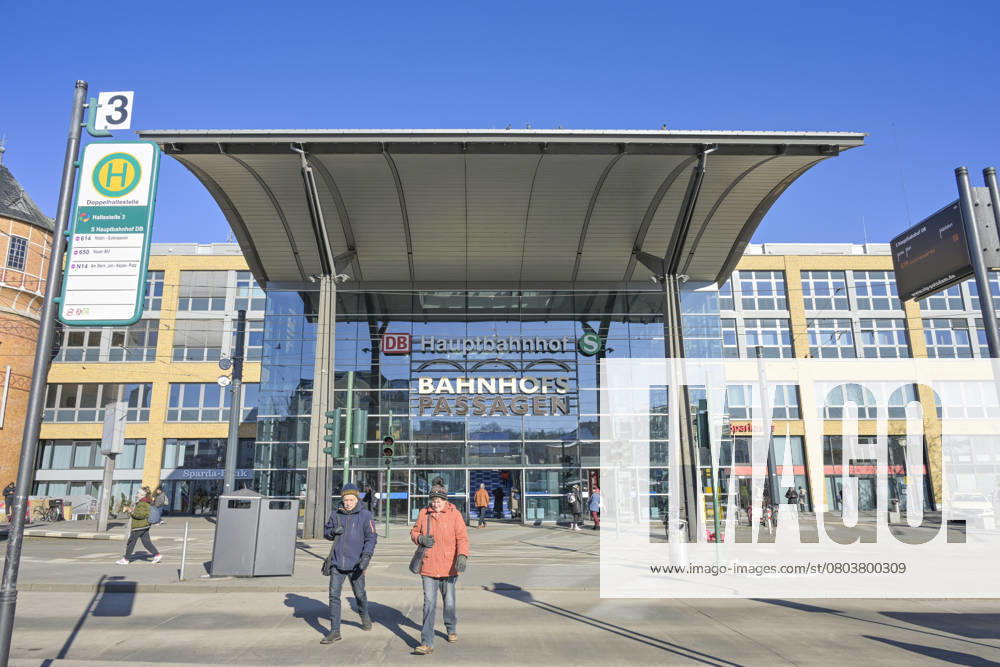Potsdam Central Station, Friedrich Engels Straße, Brandenburg, Germany