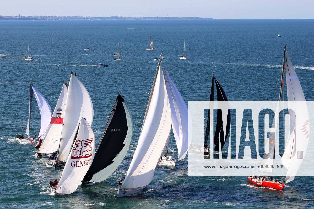Foto IPP Nini Trieste 08 10 2017 regata velica internazionale La Barcolana A view of the sail boats taking part in the 49nd edition of the traditional Barcolana regatta in the gulf of Trieste, north-eastern Italy, Sunday, Oct. 8, 2017. 0