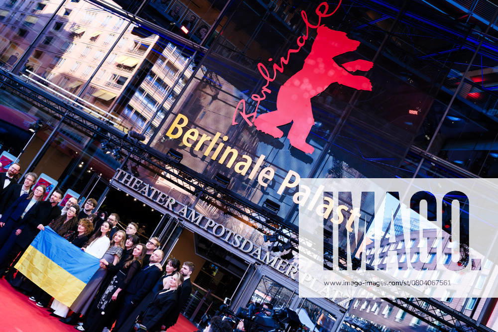 World premiere of Timestamp , Grand Hyatt Berlin, Berlin, Germany Tricia Tuttle with the cast and crew for the film seen on the Red Carpet for the World premiere of Timestamp during Berlinale (Berlin Film Festival) at Grand Hyatt Berlin, Berlin, , Germany on 20 February 2025. Picture, Credit:Julie Edwards Avalon Germany, Potsdammer Platz, Berlin, Grand Hyatt Berlin