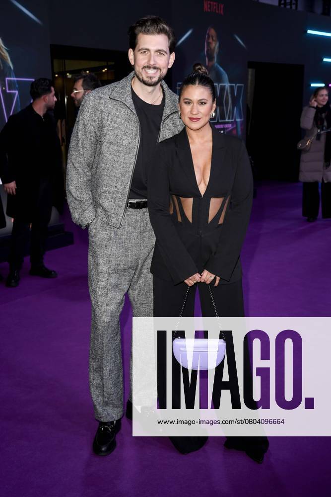 Christian Wackert and Steffi Brungs to Guest at the Red Carpet at NETFLIX Special Screening from Back in Action at Cinema Zoopalast on 15 01 2025 in Berlin Berlin Germany