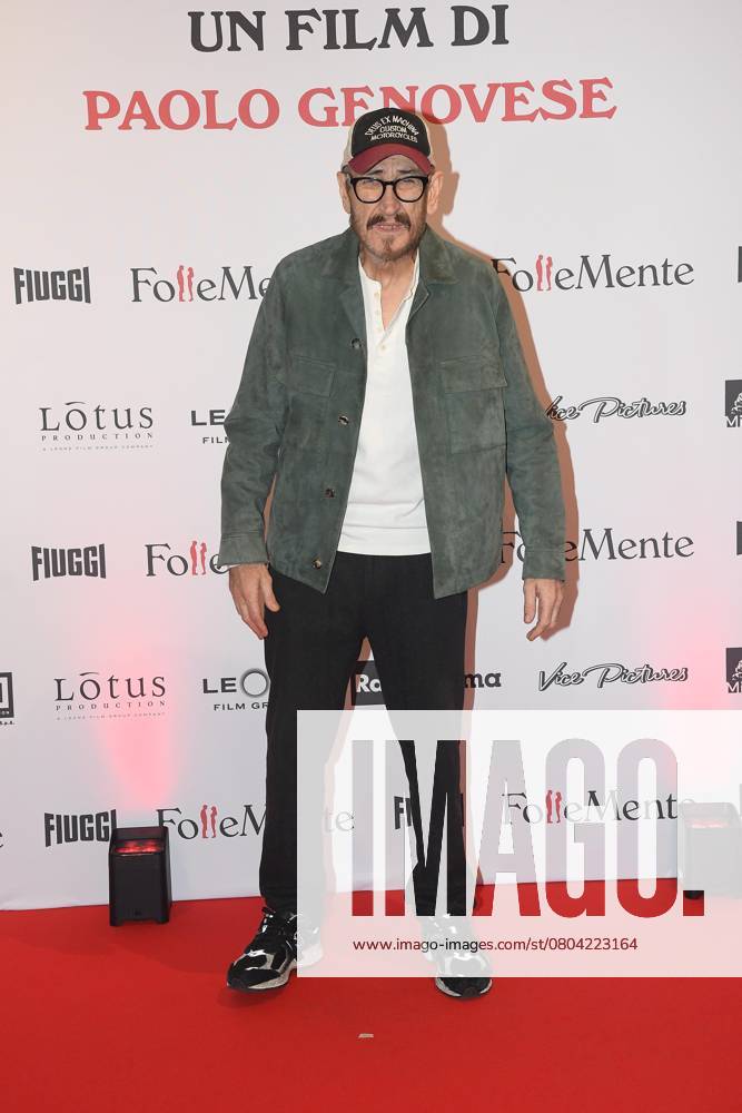 FolleMente Premiere in Rom Rome, Cinema The Space Moderno Premiere of the Film Follemente , In the photo: Marco Giallini