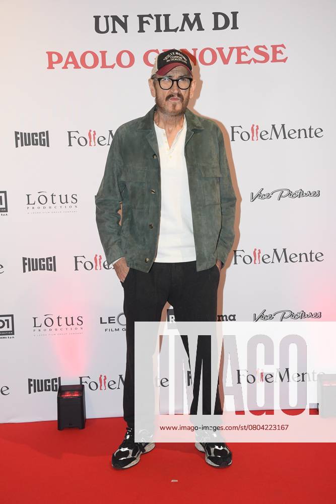 FolleMente Premiere in Rom Rome, Cinema The Space Moderno Premiere of the Film Follemente , In the photo: Marco Giallini