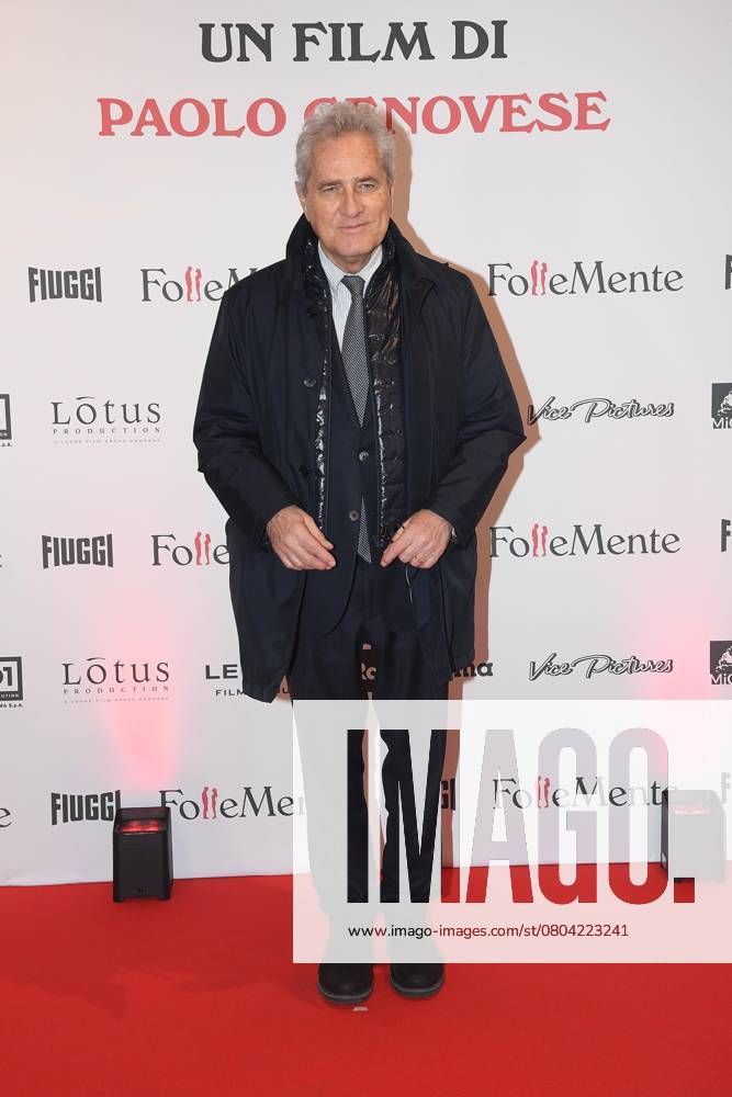FolleMente Premiere in Rom Rome, Cinema The Space Moderno Premiere of the Film Follemente , In the photo: Francesco Rutelli