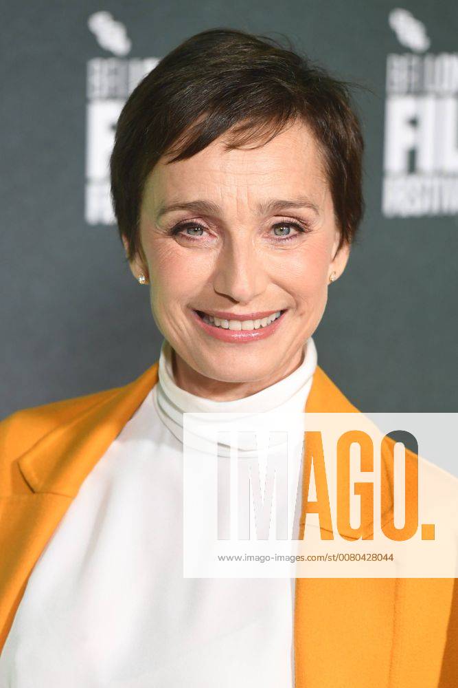 English actress Kristin Scott Thomas attends the UK Premiere of The Party during the 61st BFI London Film Festival in London. OCTOBER 10th 2017 RHDx172391
