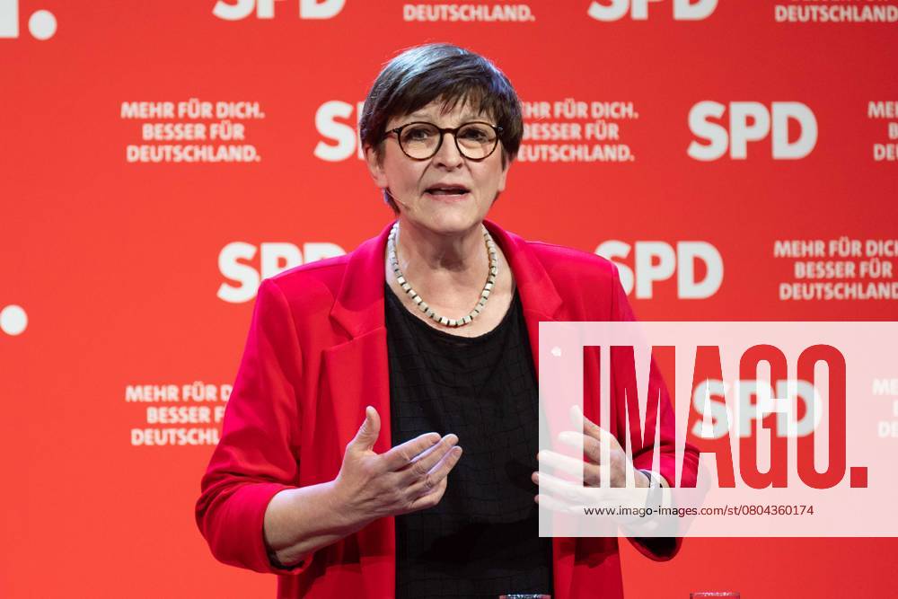 Saskia ESKEN, SPD party chairwoman, SPD closing rally for the Bundestag elections, election campaign, Dortmund on 21 02 2025,