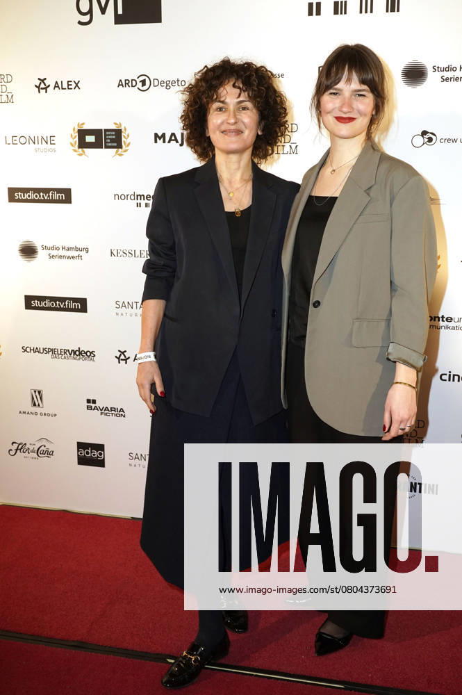 Marie Lou Sellem and Berit Hille at the 12 DAfFNE Award 2025 ceremony at Babylon Berlin, 21 02 2025 Foto:xT.xBartillax xFuturexImagex daffne_5206