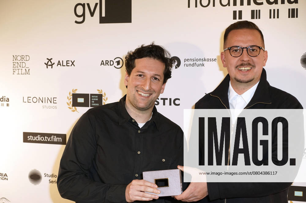 David Hadda and Juri Sternburg at the 12th DAfFNE Award 2025 ceremony at Babylon Berlin, 21 02 2025 Foto:xT.xBartillax xFuturexImagex daffne_5269