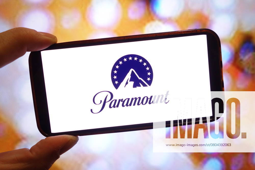 Photo illustration in Poland - 20 Feb 2025 In this photo illustration, the Paramount Global company logo is seen displayed on a smartphone screen. Poland