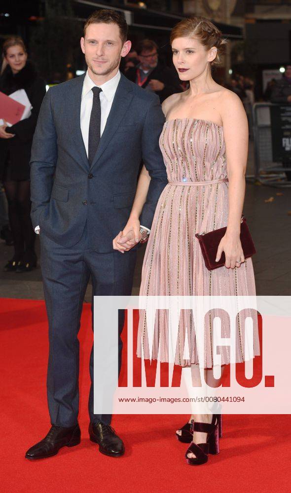English actor Jamie Bell and American actress Kate Mara attend the Mayfair Gala & European Premiere of Film Stars Don t Die In Liverpool during the 61st BFI London Film Festival in London. OCTOBER 11th 2017 RHDx172402