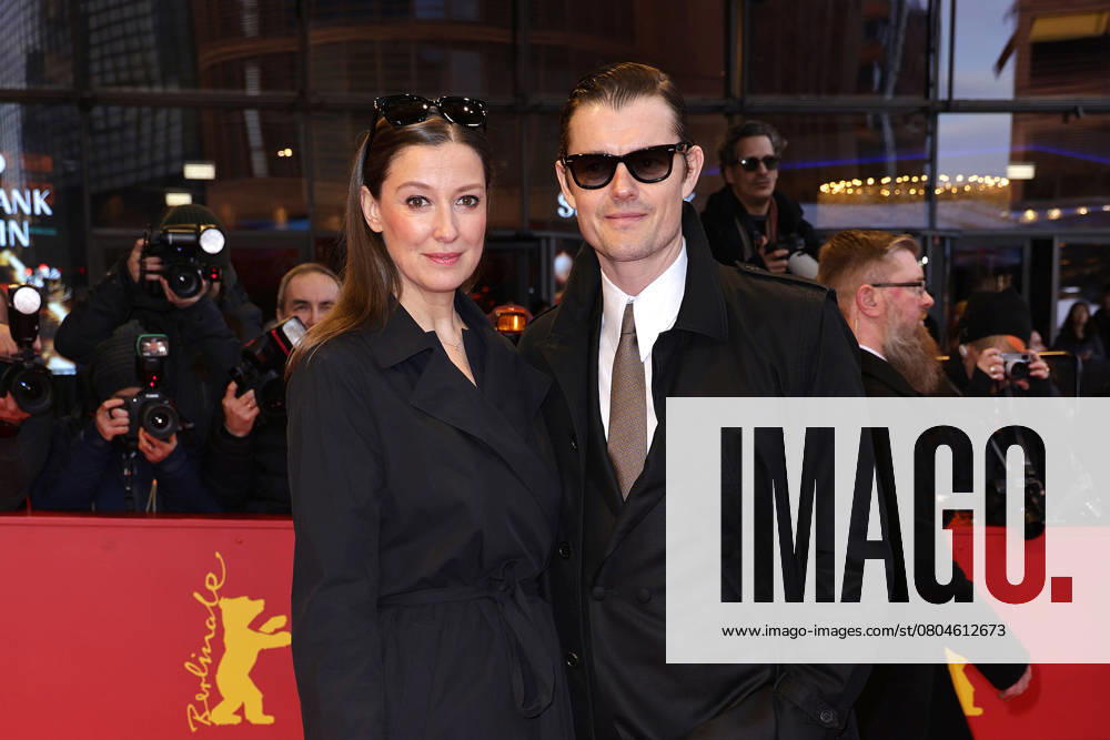 Alexandra Maria Lara and Sam Riley arriving at the Closing Ceremony at the Berlinale Palast of the Berlinale International Film Festival on February 22, 2025 in Berlin Berlinale 2025 Closing Ceremony