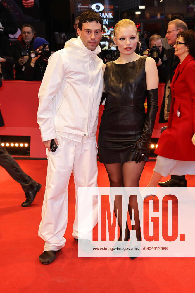 Aaron Altaras and Luisa Celine Gaffron arriving at the Closing Ceremony at the Berlinale Palast of the International Film Festival Berlinale on February 22, 2025 in Berlin Berlinale 2025 Closing Ceremony