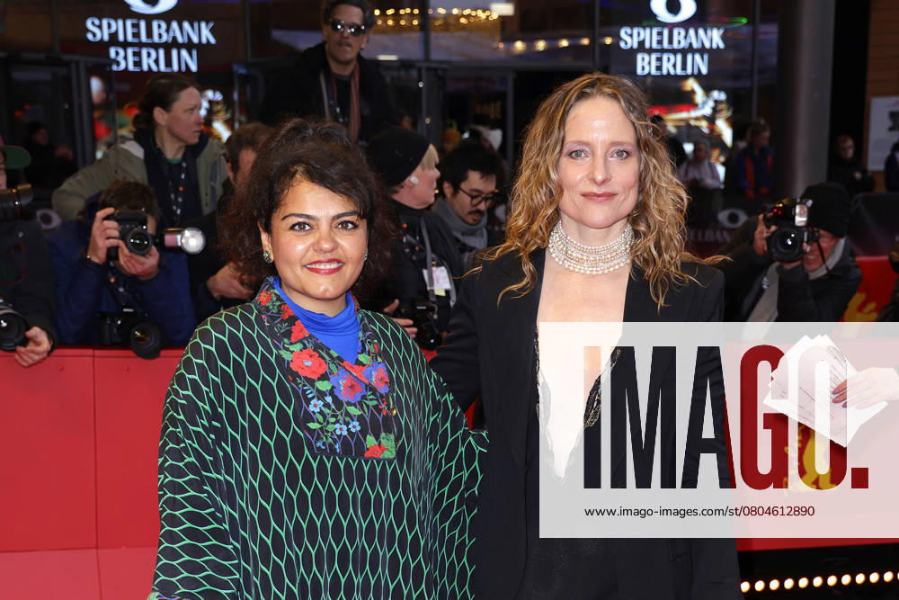 Sara Fazilat and Anne Ratte Polle arriving at the Closing Ceremony at the Berlinale Palast of the International Film Festival Berlinale on February 22, 2025 in Berlin Berlinale 2025 Closing Ceremony