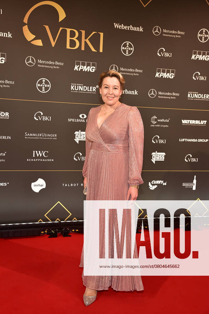73.VBKI Ball Berlin Franziska Giffey, SPD beim 73. VBKI Ball im Hotel Intercontinental zur 75.ten Berlinale in Berlin, am 17.02.2025 Photopress Mueller