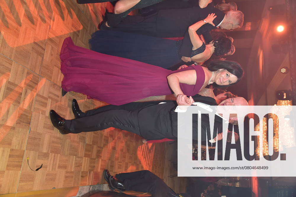 73 VBKI Ball Berlin Berlins Governing Mayor Kai Wegner and his girlfriend, Senator for Education Katharina Günther Wünsch both CDU at the opening dance at the 73 VBKI Ball at the Hotel Intercontinental for the 75th Berlinale in Berlin, on 17 02 2025 Photopress Mueller