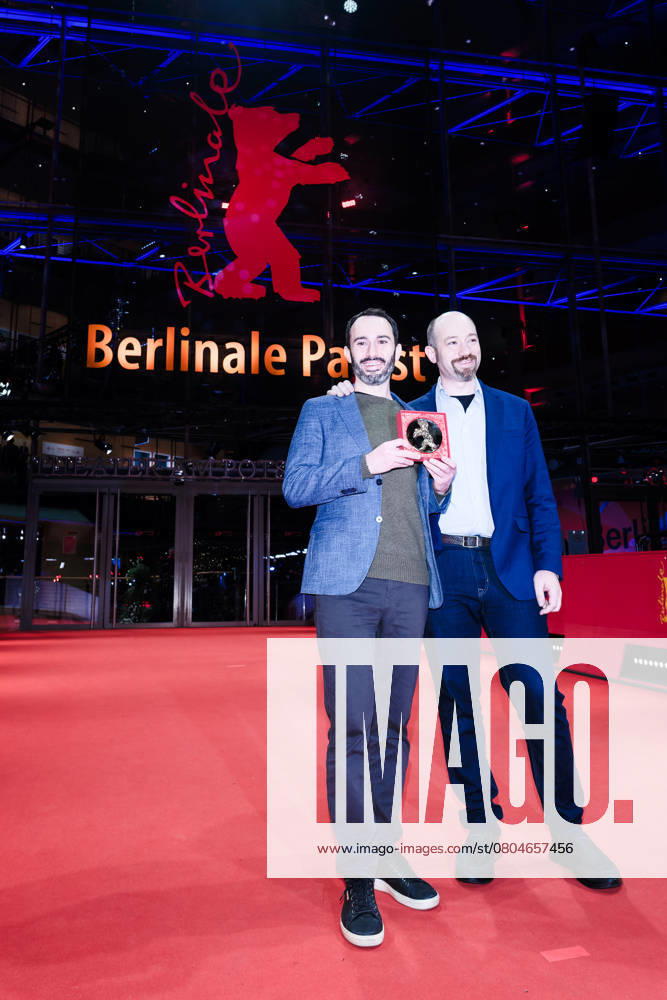 Red Carpet for the Closing Ceremony , Berlinale Palast, Berlin, Germany Brandon Kramer (L) and US producer Lance Kramer, winners of the Documentary Award seen on the Red Carpet for the Closing Ceremony during Berlinale (Berlin Film Festival) at Berlinale Palast, Berlin, , Germany on 22 February 2025. Picture, Credit:Julie Edwards Avalon Germany, Potsdammer Platz, Berlin, Berlinale Palast