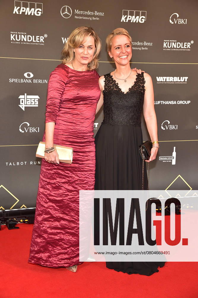 73 VBKI Ball Berlin Gesine Cukrowski and Anne Kasprik at the 73 VBKI Ball at the Hotel Intercontinental for the 75th Berlinale in Berlin, on 17 02 2025 Photopress Mueller