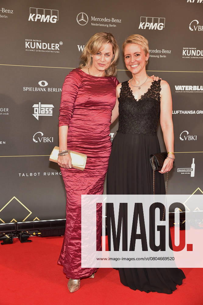 73 VBKI Ball Berlin Gesine Cukrowski and Anne Kasprik at the 73 VBKI Ball at the Hotel Intercontinental for the 75th Berlinale in Berlin, on 17 02 2025 Photopress Mueller