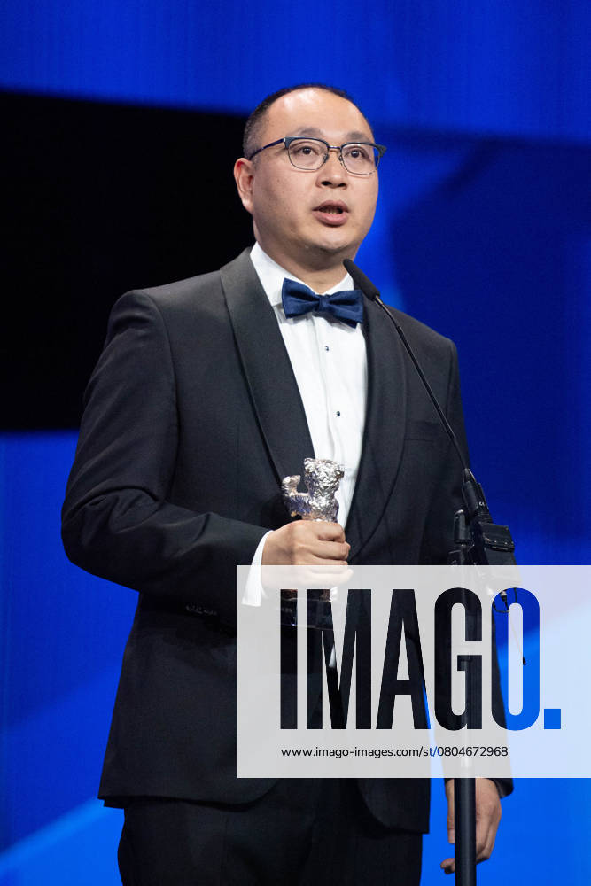 Berlinale Closing Ceremony Huo Meng accepts the Best Director Award for Living The Land during the Closing Ceremony for the 75th Berlin International Film Festival (Berlinale) in Berlin, Germany, on February 22, 2025. Photo by Aurore Marechal ABACAPRESS.COM Berlin Germany