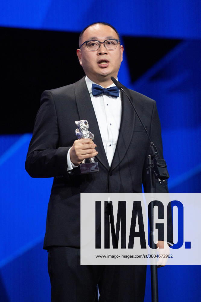 Berlinale Closing Ceremony Huo Meng accepts the Best Director Award for Living The Land during the Closing Ceremony for the 75th Berlin International Film Festival (Berlinale) in Berlin, Germany, on February 22, 2025. Photo by Aurore Marechal ABACAPRESS.COM Berlin Germany