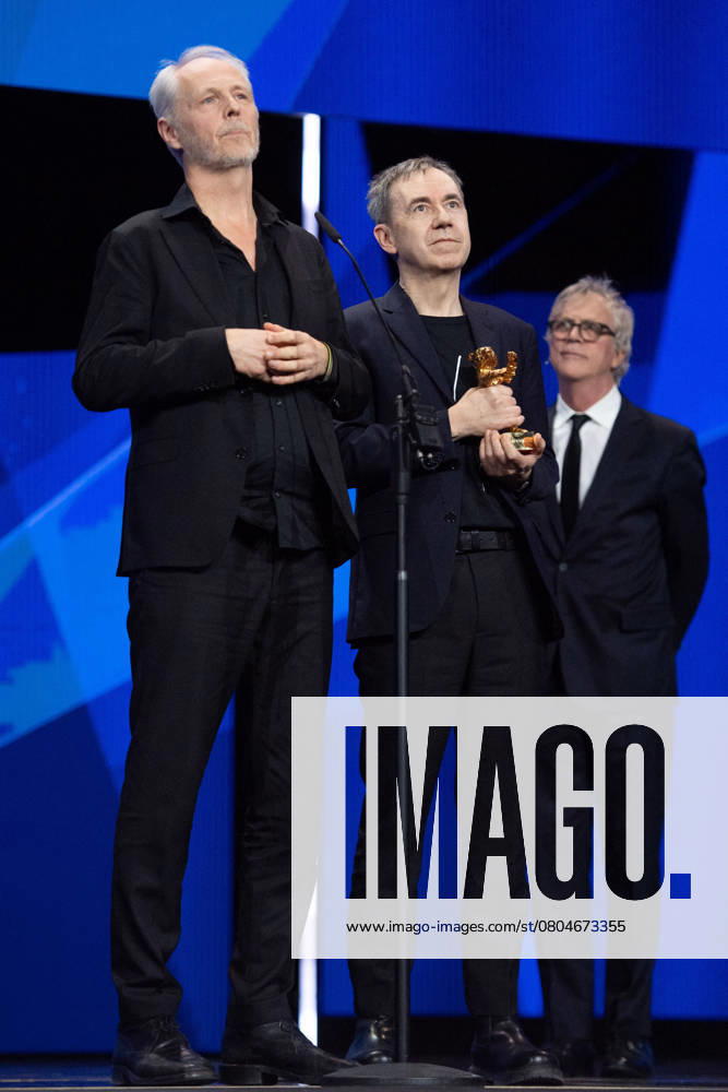 Berlinale Closing Ceremony Yngve Saether and Dag Johan Haugerud accept the Golden Bear for Dreams (Sex Love) with Todd Haynes during the Closing Ceremony for the 75th Berlin International Film Festival (Berlinale) in Berlin, Germany, on February 22, 2025. Photo by Aurore Marechal ABACAPRESS.COM Berlin Germany