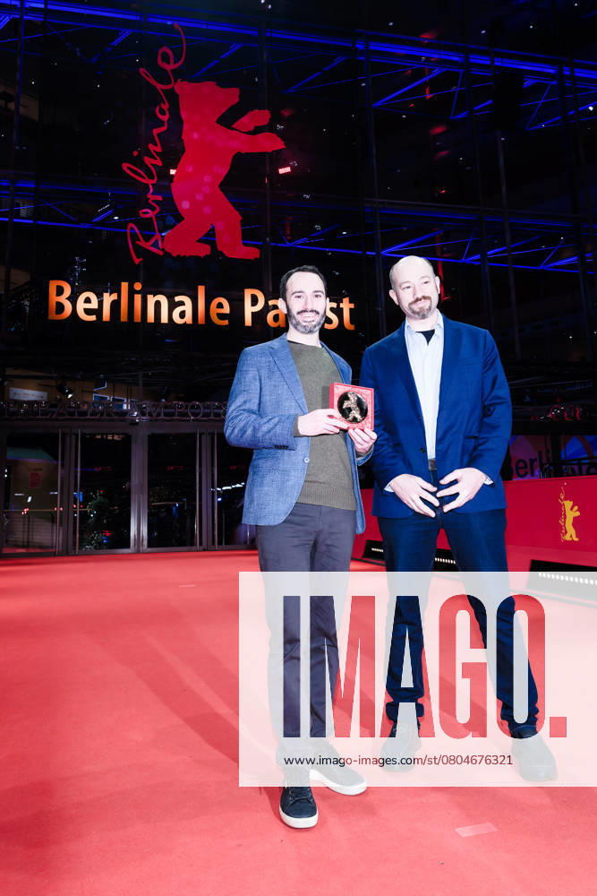 Red Carpet for the Closing Ceremony , Berlinale Palast, Berlin, Germany Brandon Kramer (L) and US producer Lance Kramer, winners of the Documentary Award seen on the Red Carpet for the Closing Ceremony during Berlinale (Berlin Film Festival) at Berlinale Palast, Berlin, , Germany on 22 February 2025. Picture, Credit:Julie Edwards Avalon Germany, Potsdammer Platz, Berlin, Berlinale Palast