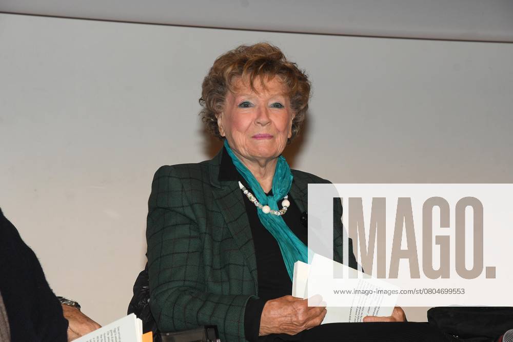 Rome, Ara Pacis Museum Presentation of the book Imperfect Beauty, Me and Pasolini , In the photo: Dacia Maraini