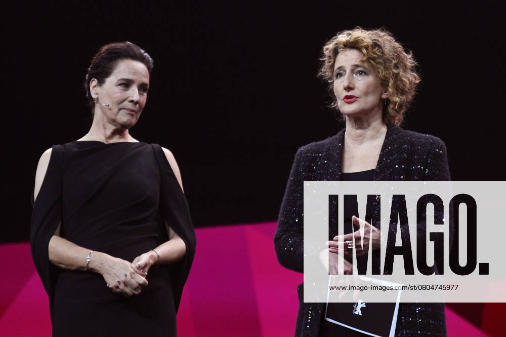 Desiree Nosbusch and Tricia Tuttle at the Closing Ceremony with Award Ceremony at the Berlinale 2025 75 Berlin International Film Festival in the Berlinale Palast Berlin, 22 02 2025 Foto:xN.xKubelkax xFuturexImagex closing_berlinale_5459