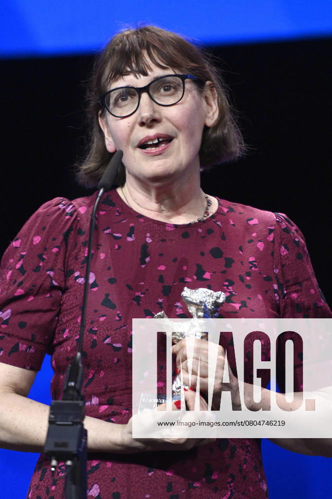 Lucile Hadzihalilovic with the Silver Bear for Outstanding Artistic Achievement for the creative ensemble La Tour de Glace The Ice Tower at the Closing Ceremony with Award Ceremony at the Berlinale 2025 75 Berlin International Film Festival at the Berlinale Palast Berlin, 22 02 2025 Foto:xN.xKubelkax xFuturexImagex closing_berlinale_5479