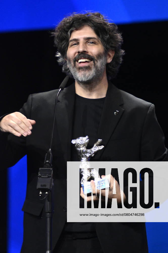 Ivan Fund with the Silver Bear Jury Prize for El mensaje The Message at the Closing Ceremony with Award Ceremony at the Berlinale 2025 75 Berlin International Film Festival at the Berlinale Palast Berlin, 22 02 2025 Foto:xN.xKubelkax xFuturexImagex closing_berlinale_5493