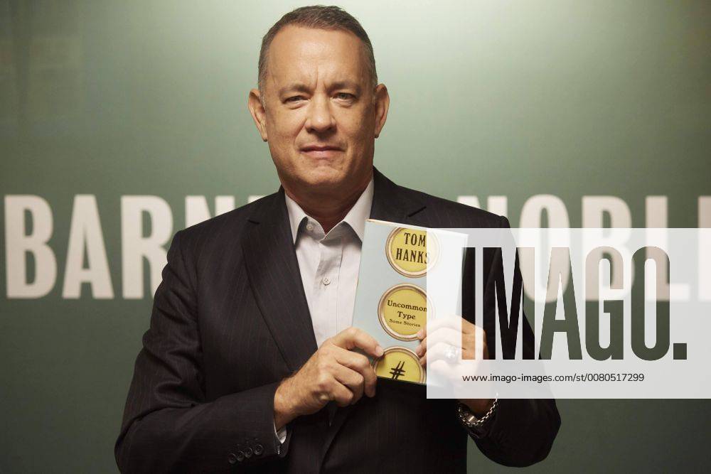 New York, New York, U.S. - Actor TOM HANKS launches his first book of fiction Uncommon Type at Barnes and Nobles 5th Ave. New York U.S. - ZUMAs237 20171018_shz_s237_898